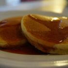 Gluten free pancakes with quince